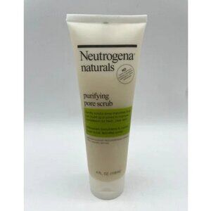 Neutrogena Naturals Purifying Pore Scrub Face Skin Cleaning 4 oz Discontinued